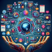 Technology World Background